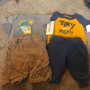 2 newborn outfits